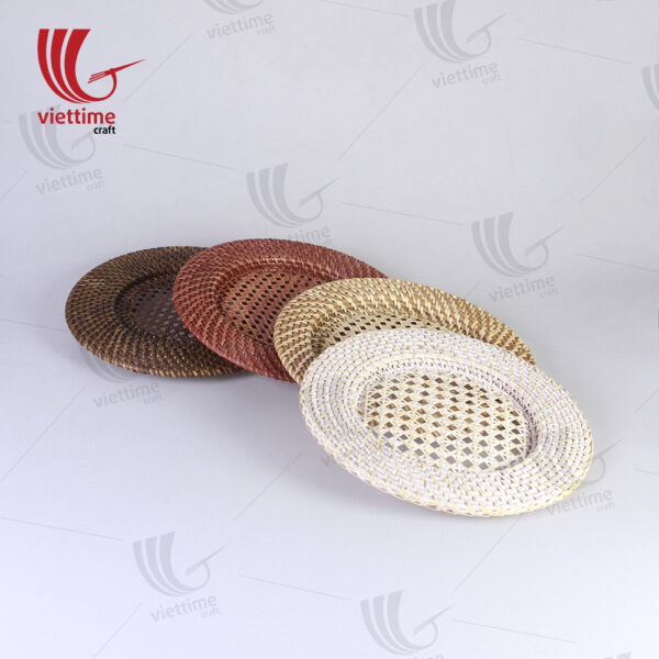 Hive Round Woven Rattan Charger Wholesales