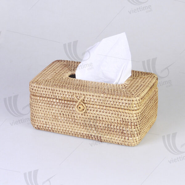 Rattan Tissue Napkin Box sku M00646