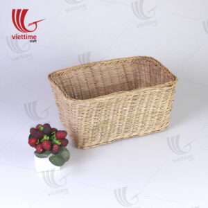 Curve Medium Rattan Storage Basket