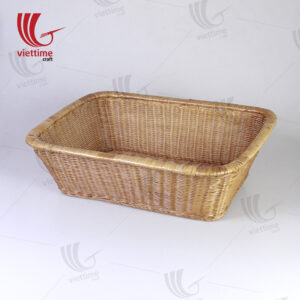 Curve Medium Rattan Storage Basket