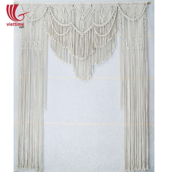 Wedding Backdrop Macrame Door Curtain