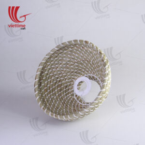 Woven Seagrass Lampshades With Plastic String