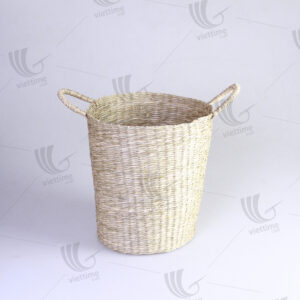 Many Sizes of Seagrass Storage Baskets