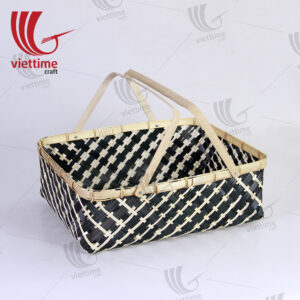 Bamboo Picnic Basket