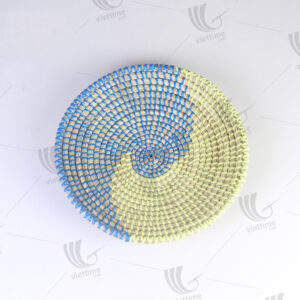 Seagrass Wall Hanging Plate sku C00419