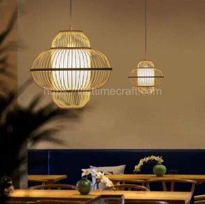 Creative Bamboo Lampshade From Viettime Craft