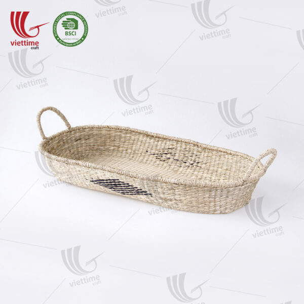 Seagrass Baby Changing Basket