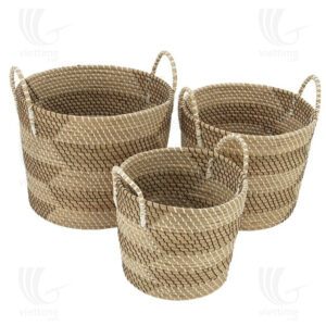 Seagrass Laundry Basket sku C00524