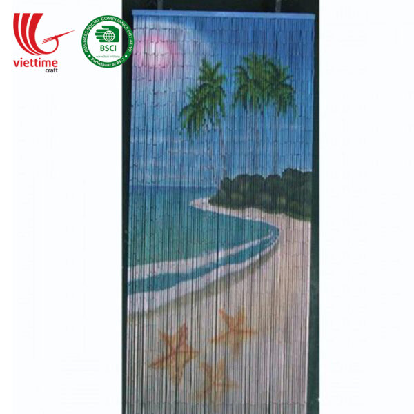 Art Bamboo Door Curtains Decor
