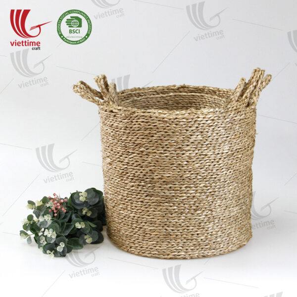Seagrass Storage Basket SET 3 Wholesale