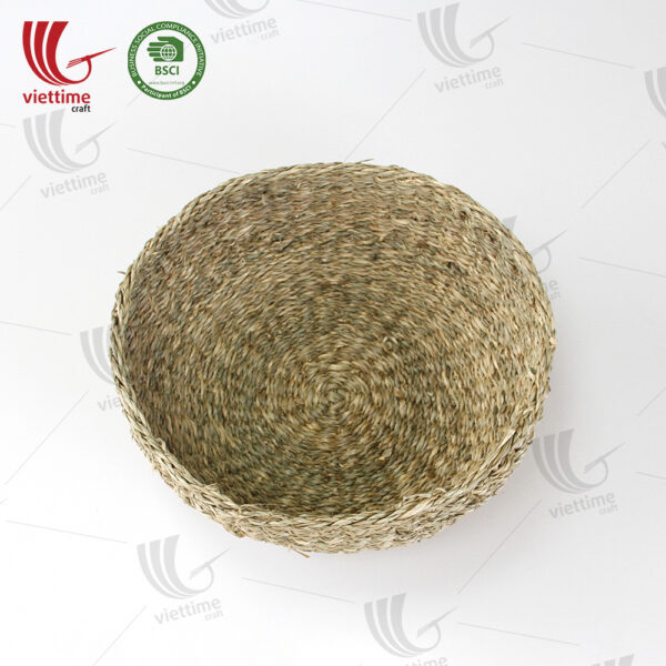 Bowl Shaped Seagrass Storage Basket SET 3