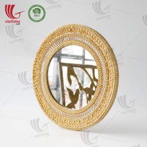 Best Design Round Rattan Mirror Wholesale