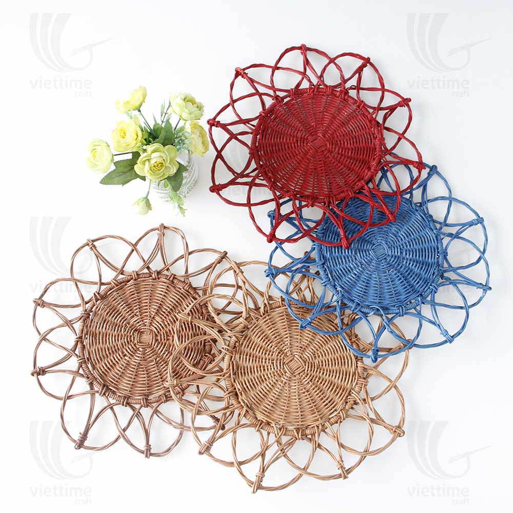 Rattan placemat sku M00425