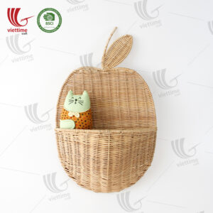 Apple Rattan Hanging Basket Wholesale