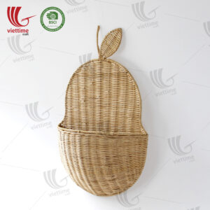 SET Color Rattan Hanging Basket
