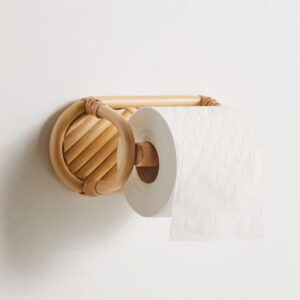 Rattan Toilet Paper Holder sku M00304