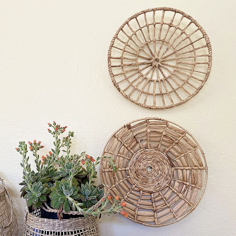 Vk Vk Living Living Hyacinth Wicker Baskets Woven Baskets For Storage | Desertcart Acau
