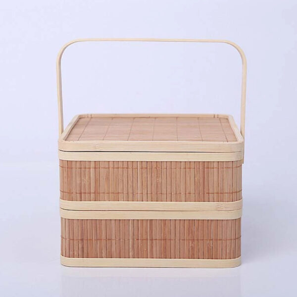 Bamboo Woven Basket sku TD00252
