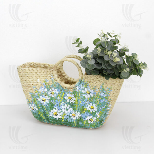 Water Hyacinth Handbag sku B00233