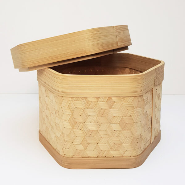 Bamboo Storage Container sku TD00244