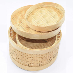 Bamboo Storage Container sku TD00245