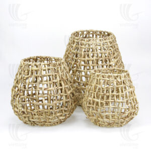 Water Hyacinth Basket sku B00239