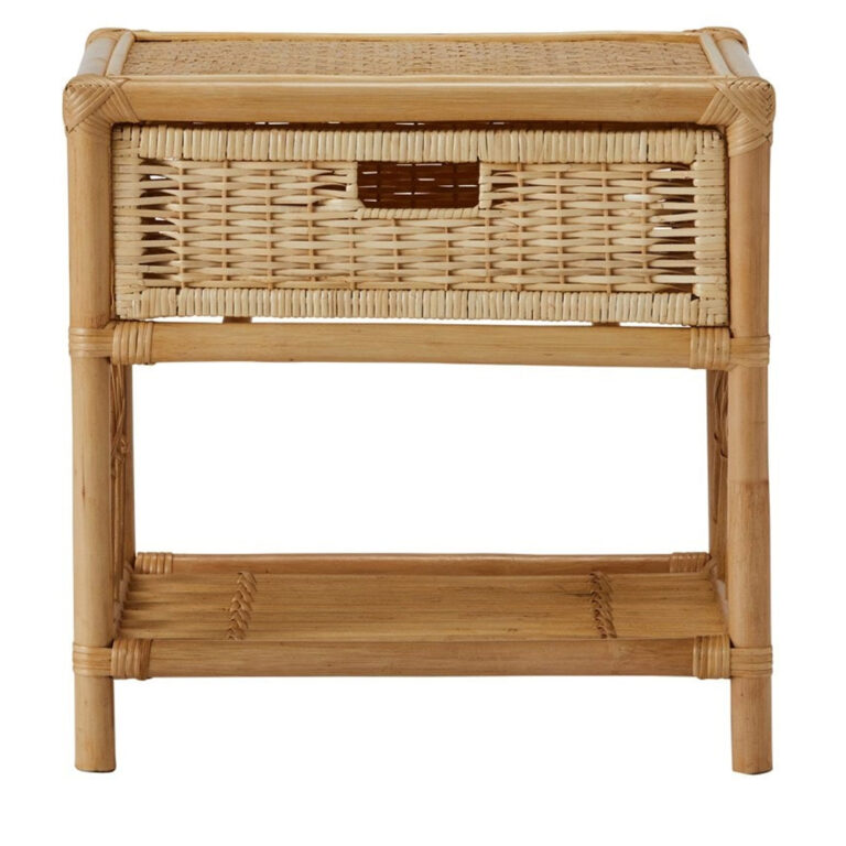 Rattan Bedside Table Sku M00265 Wholesale/ Viettime Craft JSC