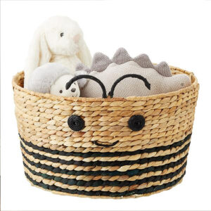 Water Hyacinth Laundry Basket sku B00262