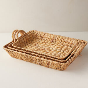 Water Hyacinth Tray Basket sku B00269