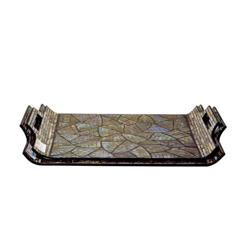 Mother Of Pearl Inlaid Tray Sku KT0003