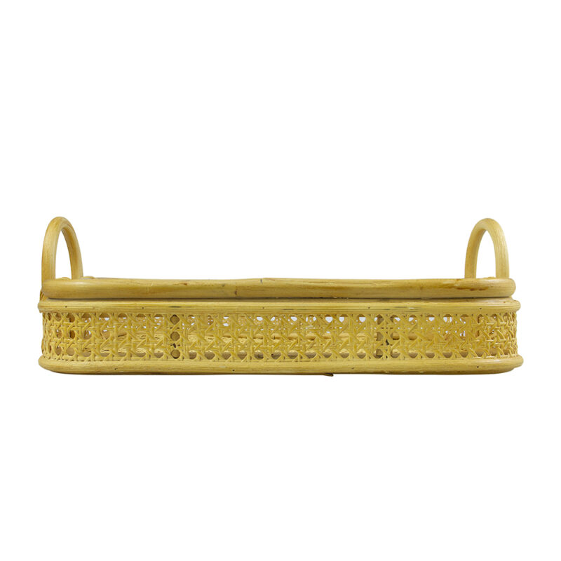 Rattan Tray sku M00125/ Viettime Craft JSC in Vietnam
