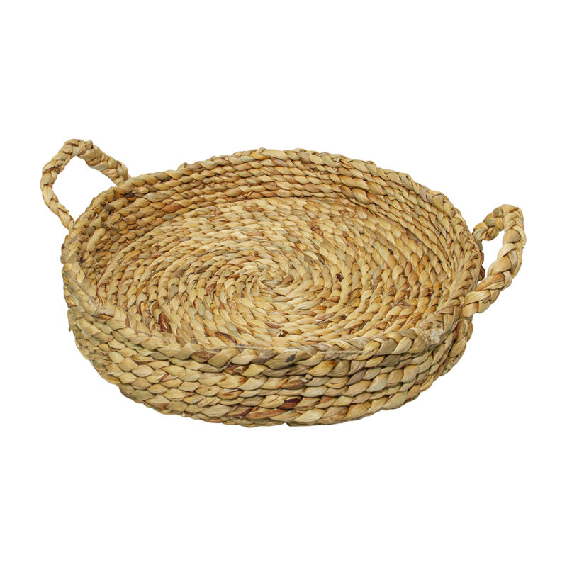 Water Hyacinth Tray Basket sku B00285