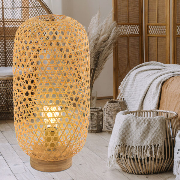 Bamboo Table Lampshade sku TD00315