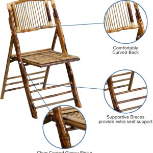 Foldable Bamboo Chair Sku TD00319