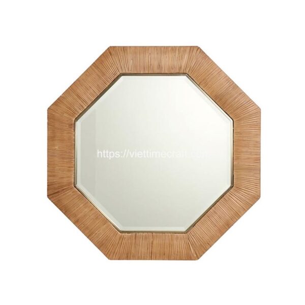 Rattan Mirror – M000049
