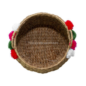 Water Hyacinth Storage Basket sku B00294