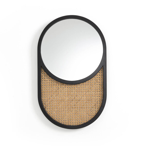 Rattan Mirror sku M000048