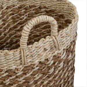 Water Hyacinth Storage Basket sku B00291
