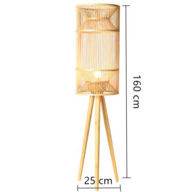 Bamboo Floor Lamp SKU TD00338/ Viettime Craft JSC