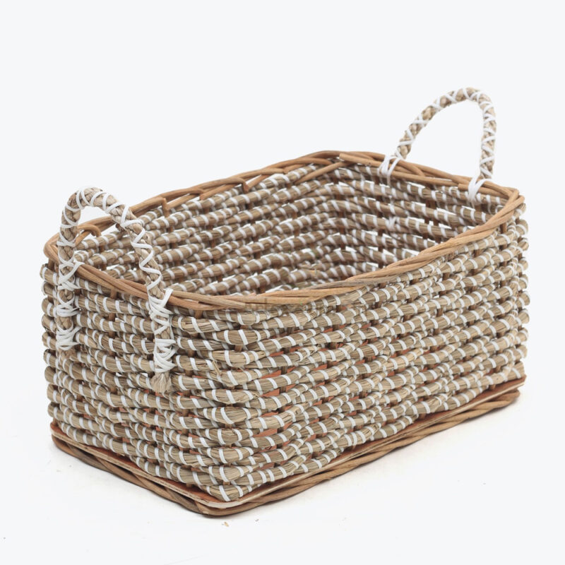 Wrapped Seagrass Basket