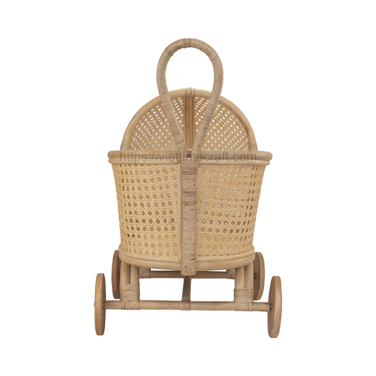 Rattan Doll Stroller sku M00020