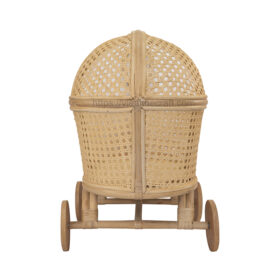 Rattan Doll Stroller Sku M00020