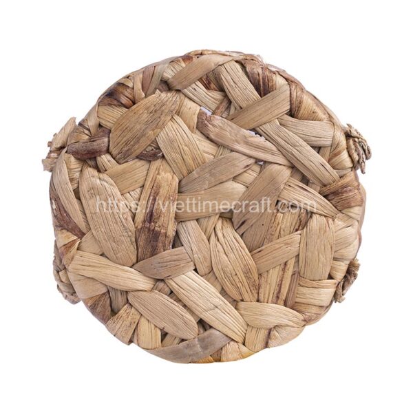 Natural Water Hyacinth Plant Holder sku B00305 From Viettime Craft