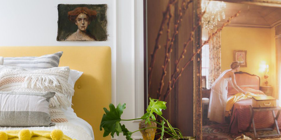 Pale & Mustard Yellow Might Be The Modern Interior Colors 2023