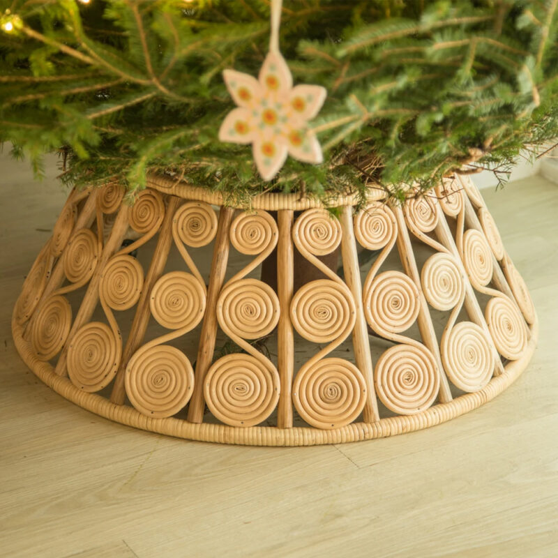 christmas crafts - tree skirt