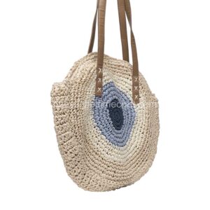 Straw Shoulder Bag Handicraft Wholesale Viettimecraft