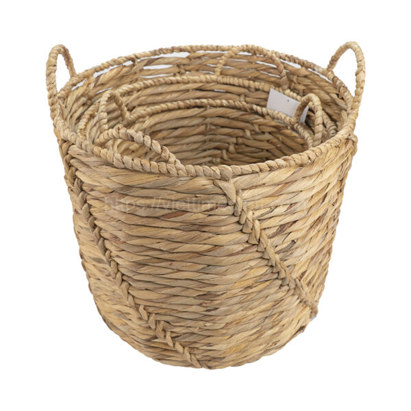 Water Hyacinth Basket Wholesale From Viettimecraft