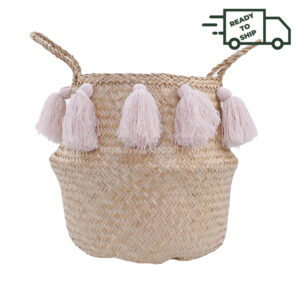 Available Seagrass Belly Basket Ready To Ship Viettimecraft