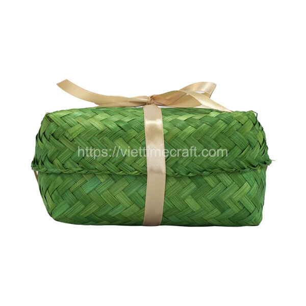 Viettimecraft - Green bamboo gift box - vietnam handicraft export supplier