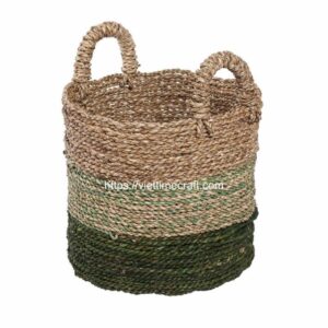 Seagrass Basket Colorful Viettimecraft Wholesale